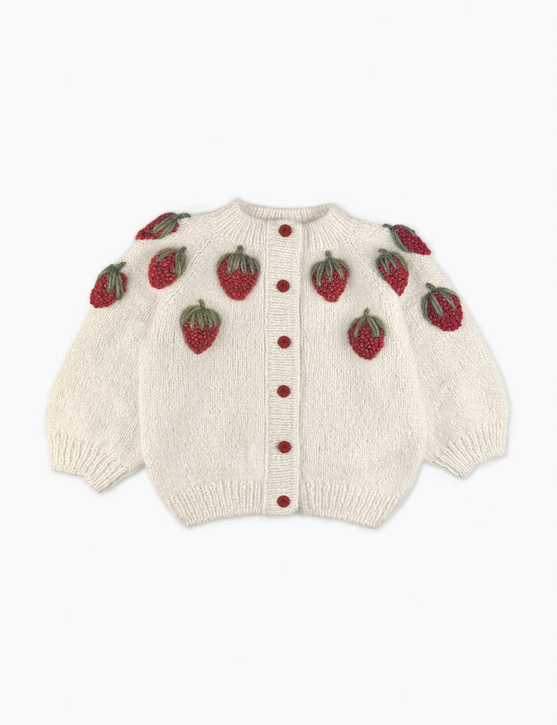 image of strawberry cardigan