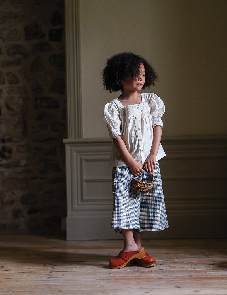 image of thea blouse in off white