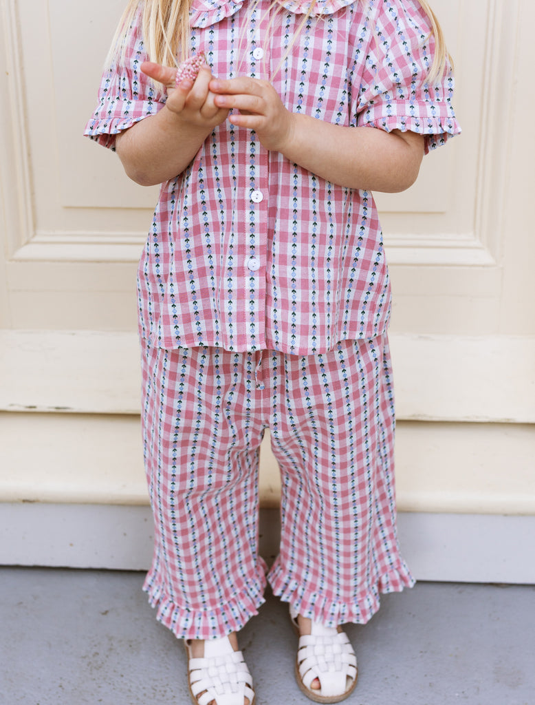 Image of Tillie Pants in Folk Check.