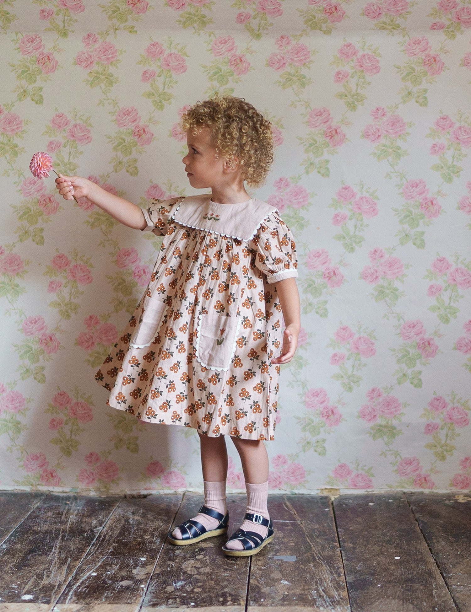 Little cotton clothes　ジャケット　7-8Y little-cotton-clothes-della-