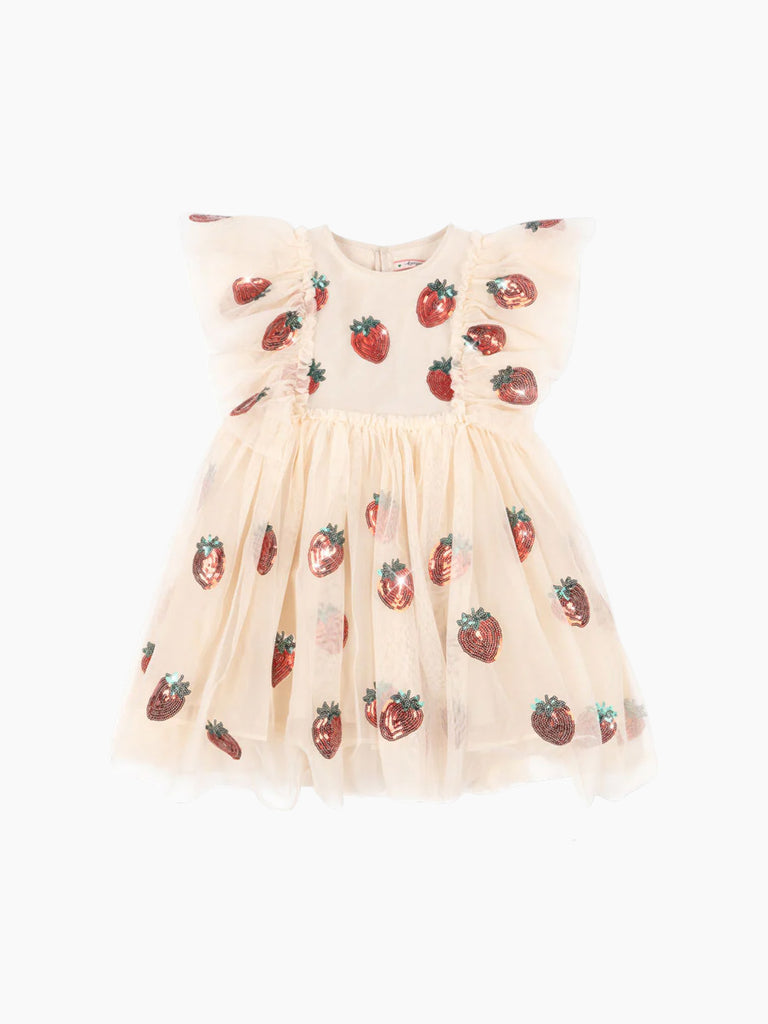 Image of Yvonne Dress in Strawberry