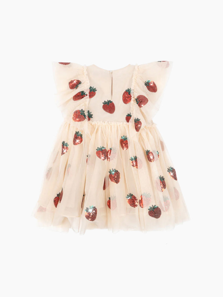 Image of Yvonne Dress in Strawberry