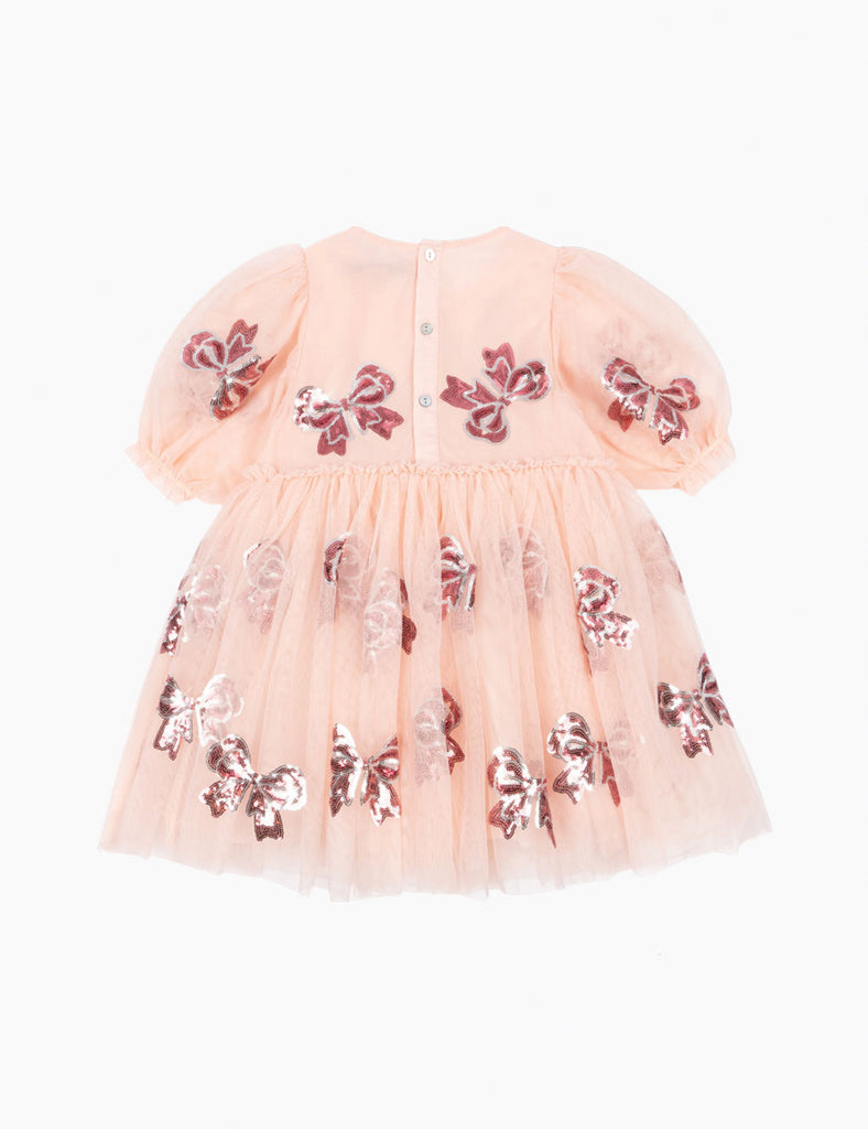 Image of Yvonne Sleeve Dress in Bella Bow.