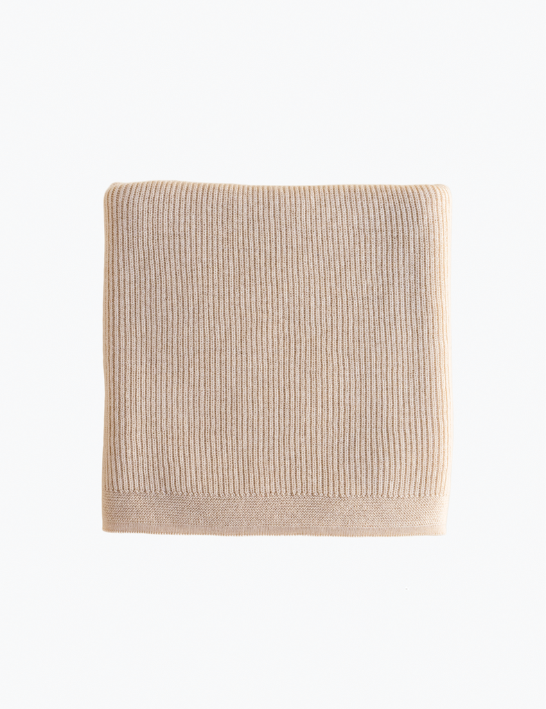 image of oat blanket on a white background