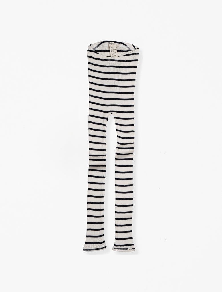 Minimalisma Bieber Silk Knit Legging in Sailor Stripe flat image
