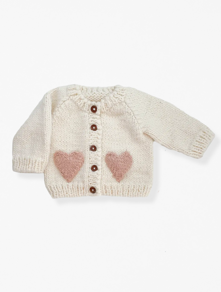 Heart Cardigan by The Blueberry Hill flat image